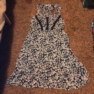 Flower printed dress